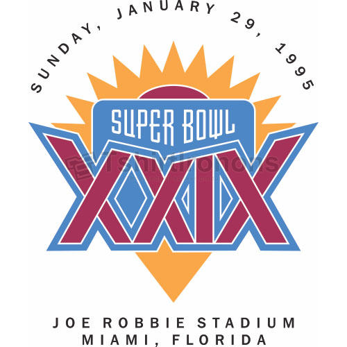 Super Bowl T-shirts Iron On Transfers N792 - Click Image to Close